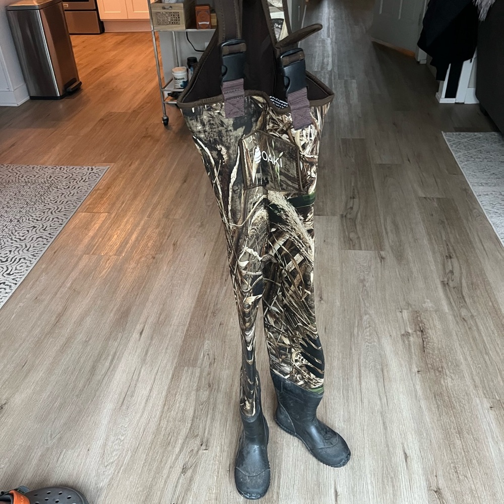 Camo Chest Waders with Boots